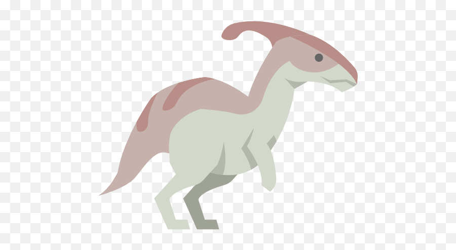 Parasaurolophus Wild Life Herbivore Animals Dinosaur - Parasaurolophus Icon Png,Dinosaurs Icon