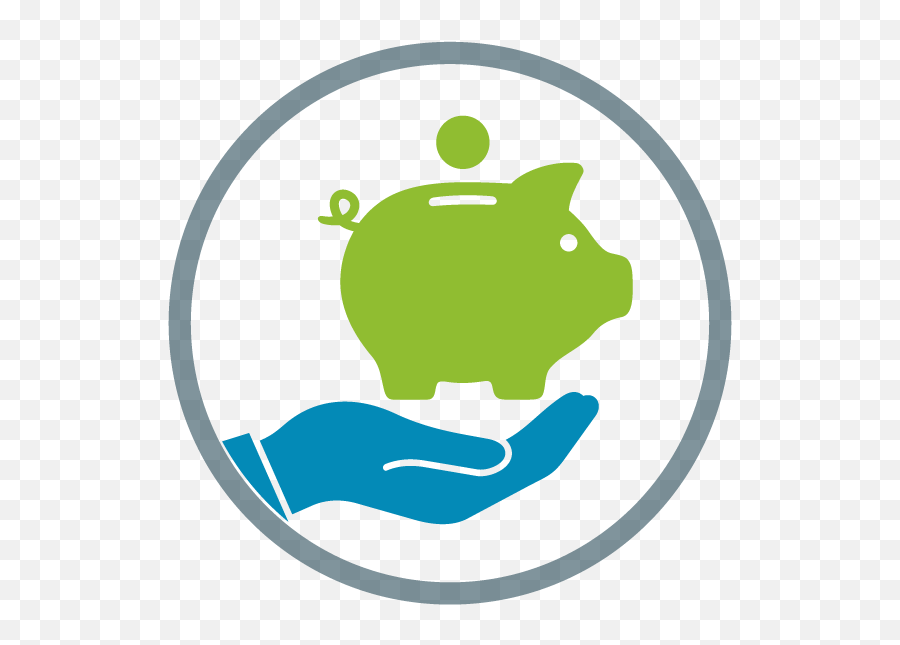 Advantages - Guided Choice Money Graphic Piggy Bank Png,The Green Solution Icon
