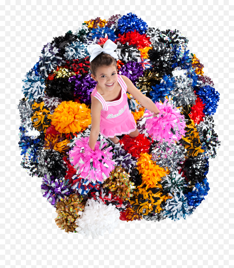 In Stock And Custom Poms Superior Cheer - Pile Of Cheerleader Pom Poms Png,Cheerleader Icon