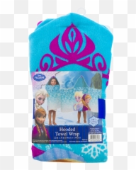 Disney Frozen Hooded Towel Wrap - Frozen Hooded Bath Towel Png,Elsa Transparent