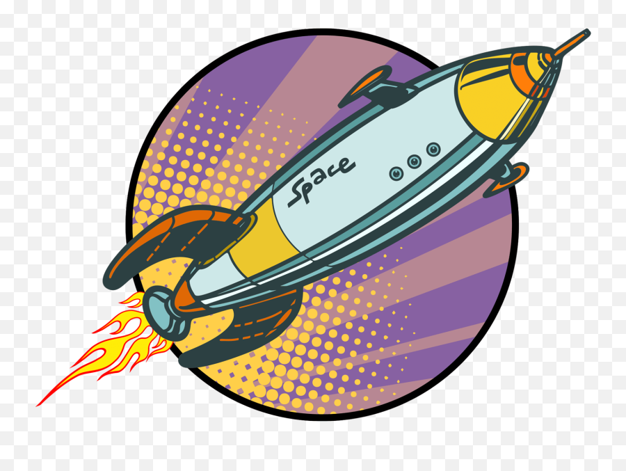 Digital Marketing Superpowers - Space Shuttle Pop Art Space Shuttle Art Transparent Png,Space Shuttle Png