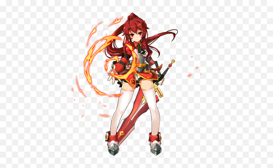 Elesis - Elwiki Elesis Grand Chase Fanart Png,Red Knight Png