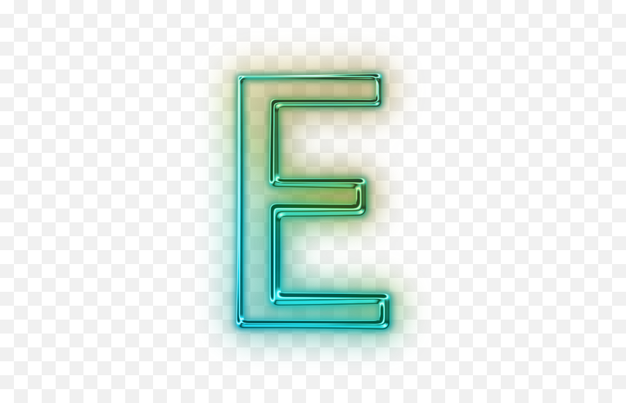 Capital Letter E Icon 110683 Icons Etc Lettering - Letra E Neon Png,Letter I Png