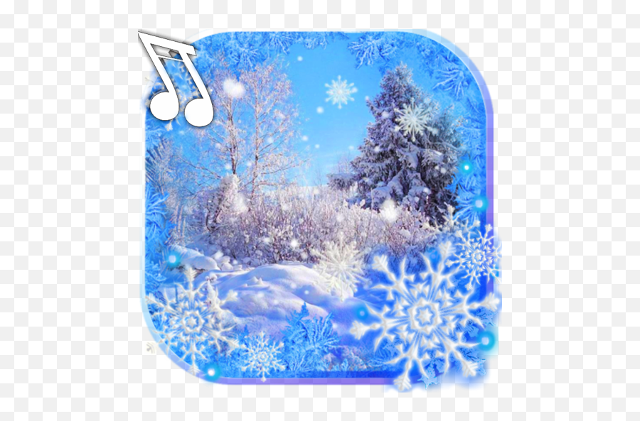 Winter Snow Falling U2013 Google Play U2011sovellukset - Snow Png,Snowflake Overlay Png