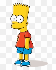 Bart Simpson - Bart Simpson En Pixel Transparent PNG - 350x430