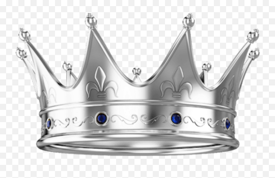 Download Hd Crown Corona Silver Plateado Plata King Rey - King Crown Transparent Background Png,Silver Crown Png