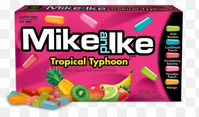 Tropical Typhoon Fruit Candy Mike And Ike - Mike And Ike Candy Png,Ike Png