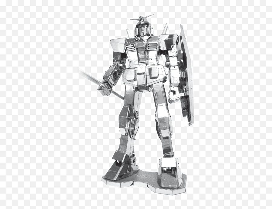 Fascinations Metal Earth 3d Model Diy Kits - Metal Earth Gundam Png,Gundam Png