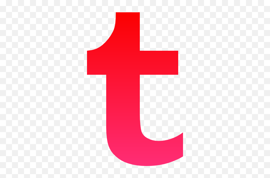 Tumblr Social Media Corporate Logo Free Icon Of - Cross Png,Tumblr Logo