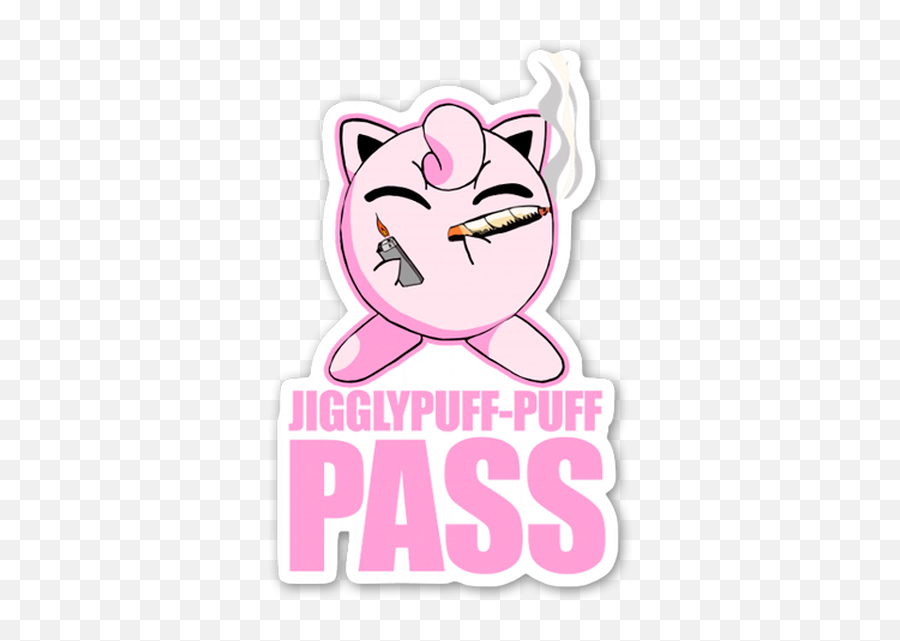 Jigglypuff Sticker - Cartoon Png,Jigglypuff Png