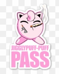 Jigglypuff Sticker - Cartoon Png,Jigglypuff Png