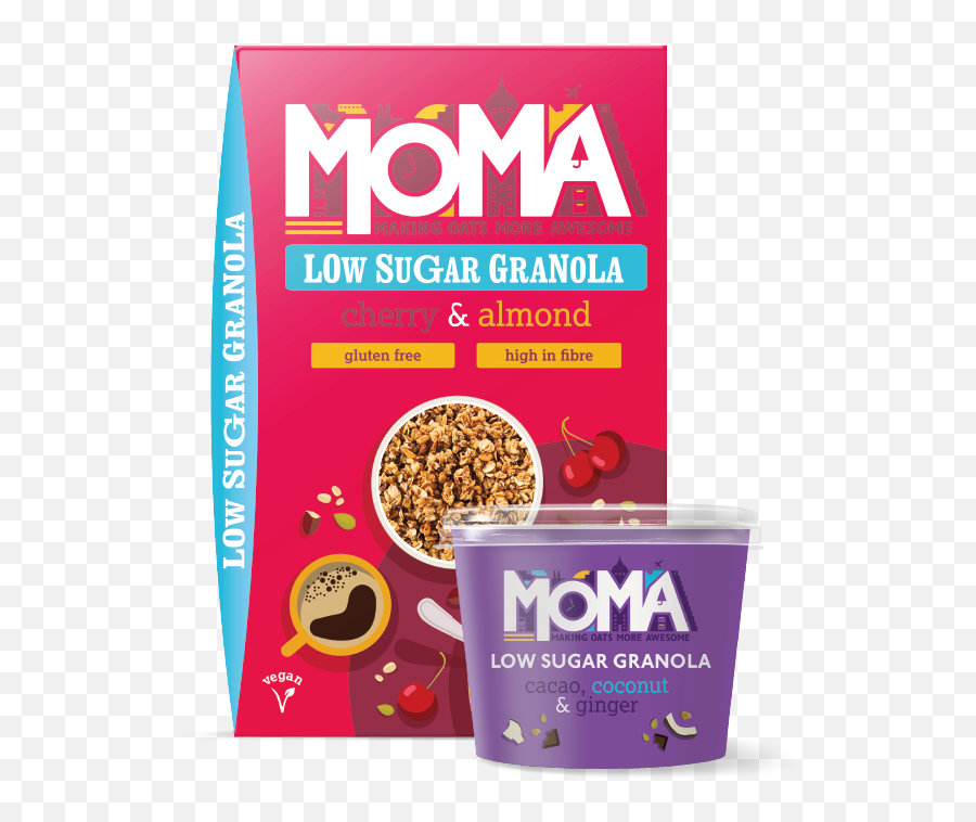 Porridge Oat Drinks Bircher Muesli U0026 Granola - Moma Foods Moma Granola Png,Oats Png