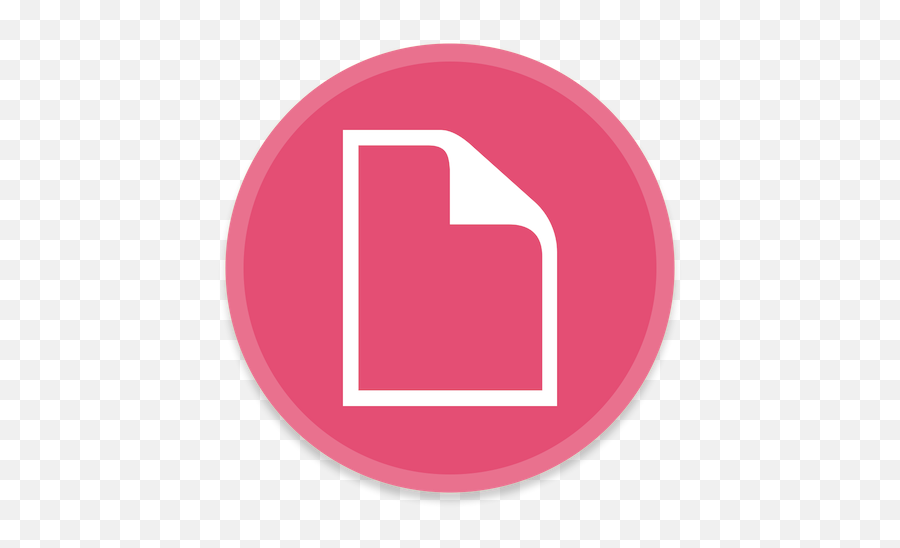 Documents Icon Button Ui - Alt System Folders Iconset Document Png Pink,Pink Subscribe Button Png