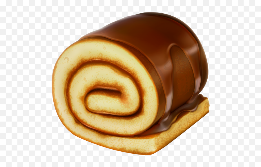 One Clipart Cinnamon Roll Transparent - Cake Roll Png,Cinnamon Roll Png