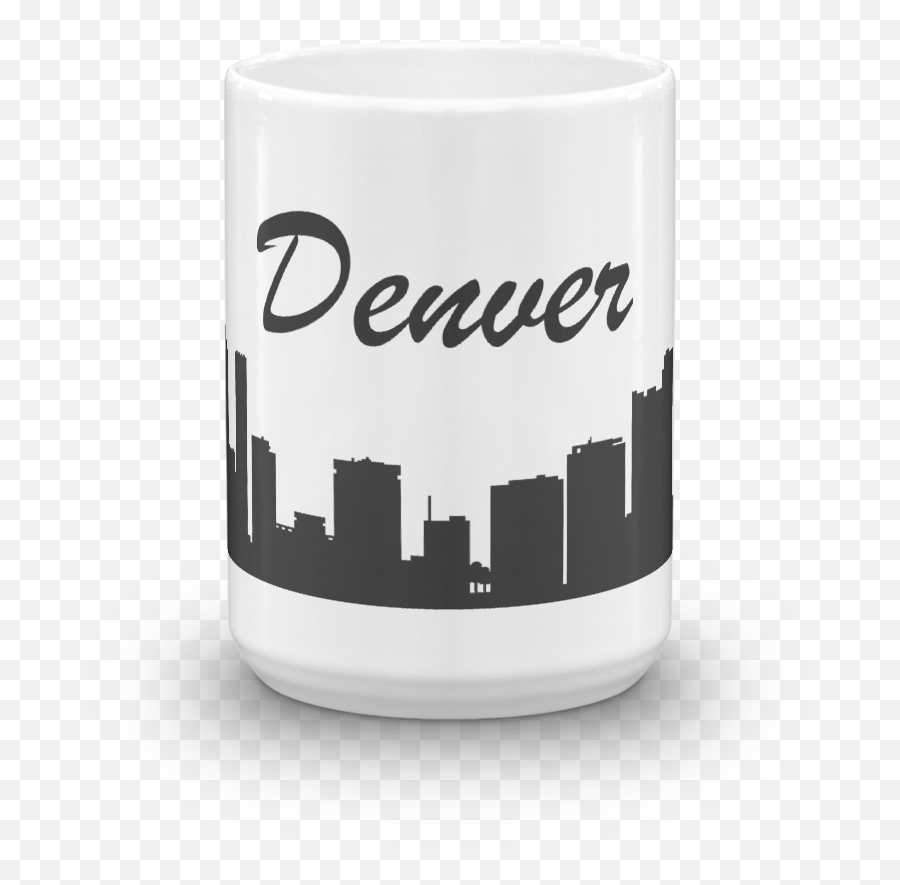 Denver Skyline Coffee Mug - Coffee Cup Png,Coffe Mug Png
