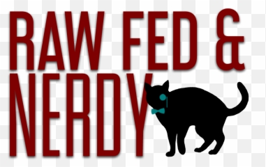 Cat Logo U2013 Raw Fed And Nerdy - Grabs Treat png