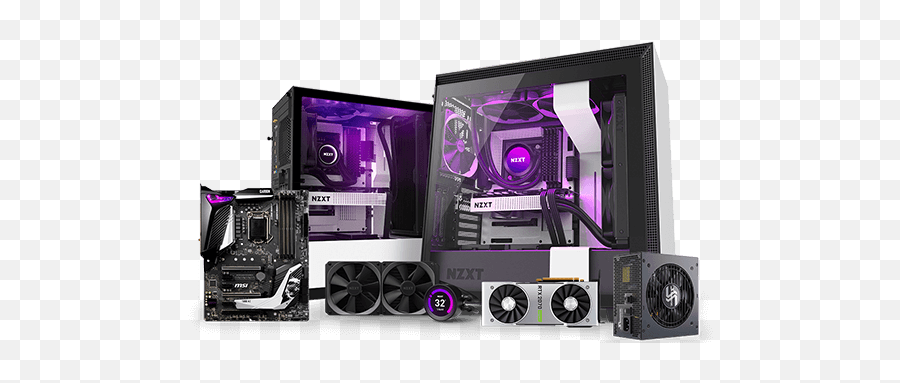 Nzxt Bld - Gaming Pcs Made Simple Nzxt H710i Png,Computer Transparent