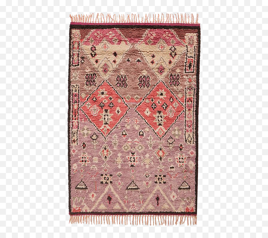 Pencil Paper Co - Pink Double Diamond Anthropologie Rug Png,Rug Png