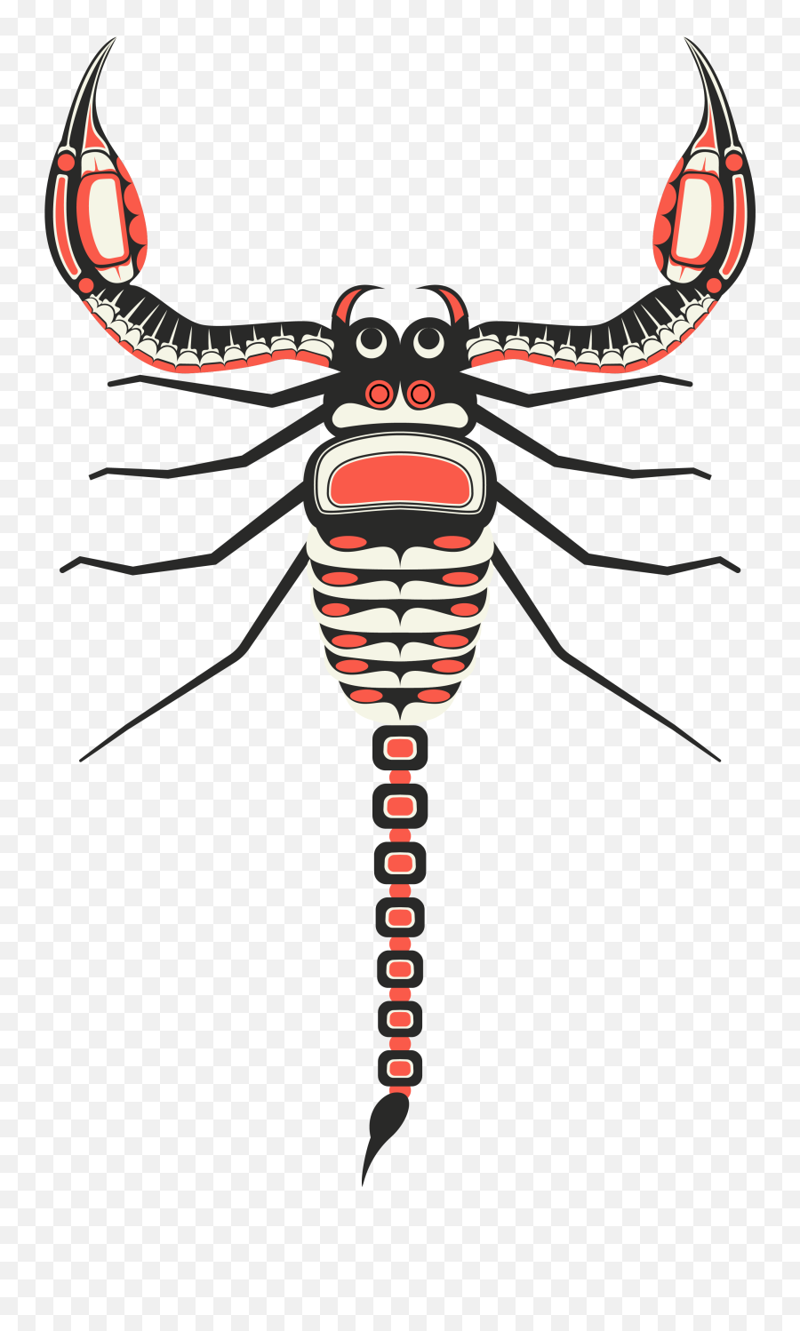 Download Hd Personal Art Work - Native American Animal Art Clip Art Png,Scorpion Png