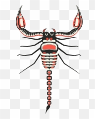 Download Hd Personal Art Work - Native American Animal Art Clip Art Png,Scorpion Png