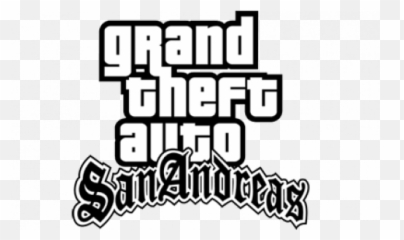 Clearlogo Ribbon - Gta San Andreas Logo Transparent png