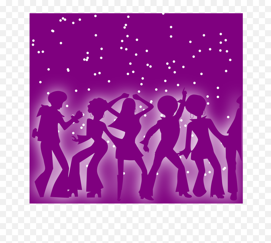 People Dancing Disco - Free Vector Graphic On Pixabay Disco Clip Art Png,People Dancing Png