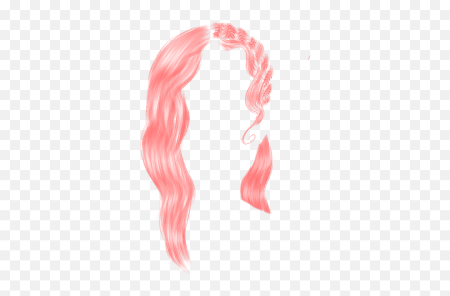 Imvu Hair Imvuedit Wig Hairstyles Sticker By Kaph - Sketch Png,Pink Hair Png