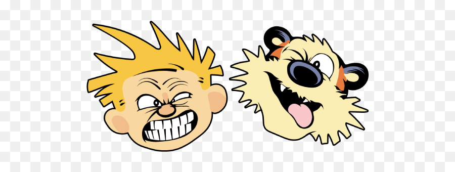 Calvin And Hobbes Cursor - Happy Png,Calvin And Hobbes Png