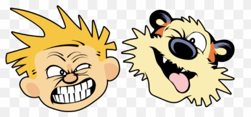 Calvin And Hobbes Cursor - Happy Png,Calvin And Hobbes Png