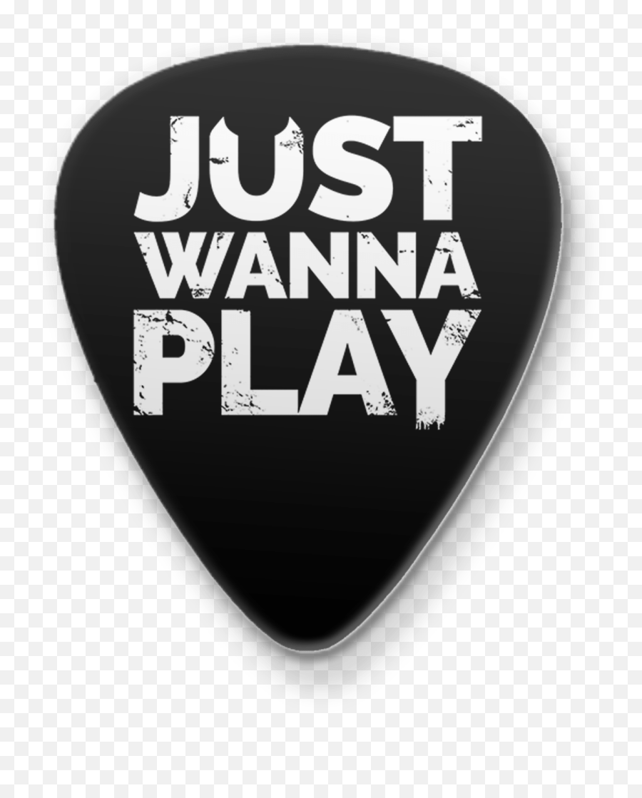 2x Just Wanna Play Pick - Pick Png,Guitar Pick Png