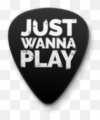 2x Just Wanna Play Pick - Pick Png,Guitar Pick Png