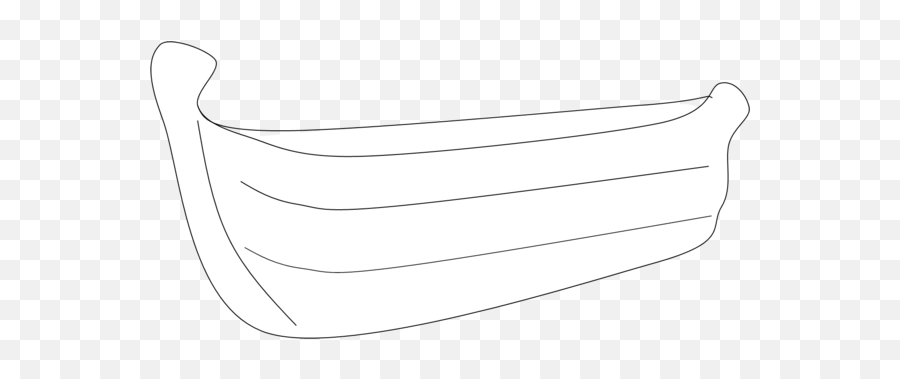 Download Free Png Row Boat Outline - Dlpngcom Horizontal,Row Boat Png