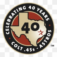 Houston Astros Anniversary Logo - Language png