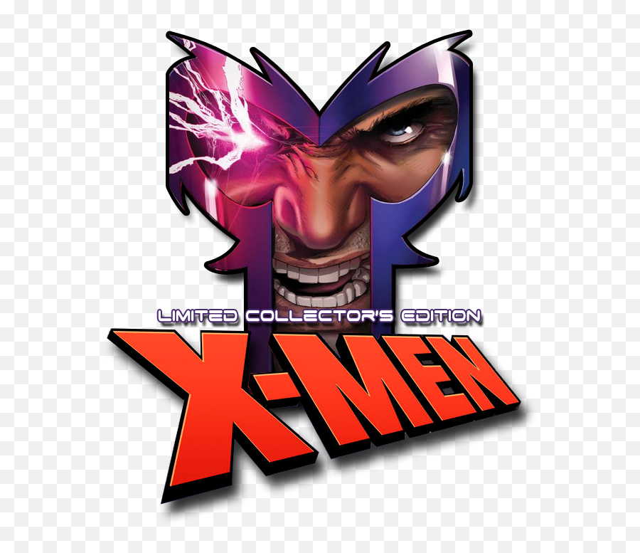 X - Overpower Cards Png,Magneto Png