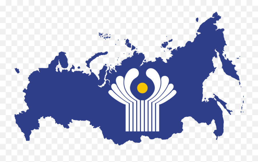 Compliance In The Former Soviet Union - Russia Map Black Png,Soviet Union Png