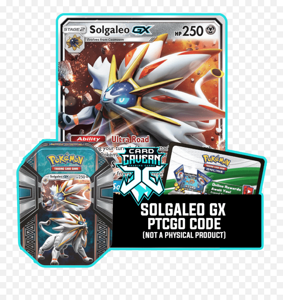 Solgaleo - Charizard Tin Hidden Fates Png,Solgaleo Png