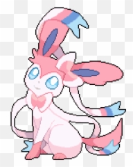 Animated Gif About Pokemon In Pokémon By Merry W - Cute Sylveon Pixel Art Png,Pokemon Gif Png