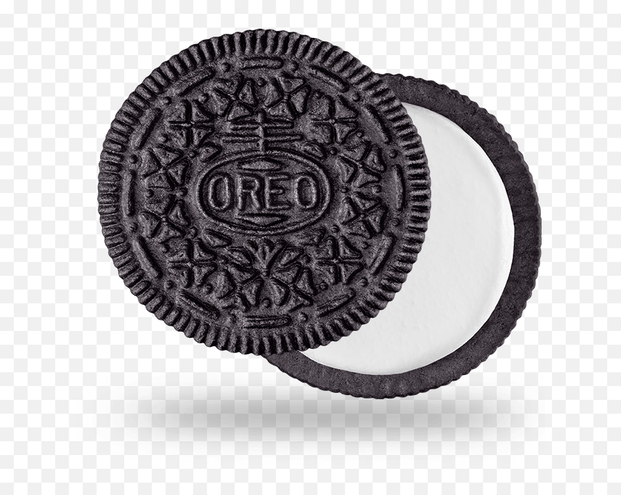 Oreo Logo Transparent - Top Of An Oreo Full Size Png Oreo Inside,Oreo Png