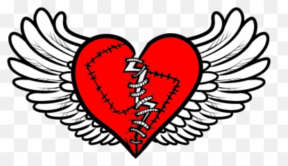 Angel Heart Png - Angel Heart Png Cartoon Wings Imagenes De Mickey Mouse Drogado