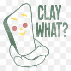 Gumby - Clay What Long Sleeve Tshirt Happy Png,Gumby Png