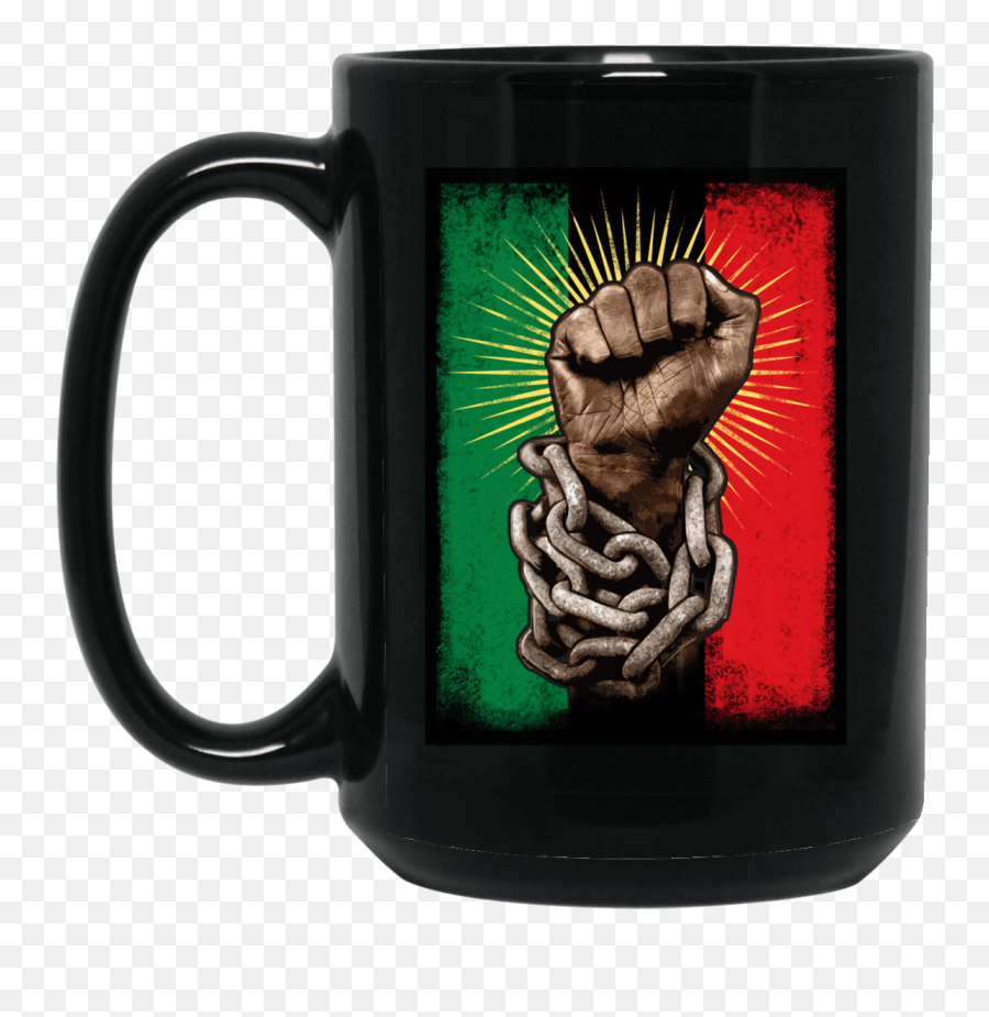 Black Power Fist Mug - Mandalorian This Is The Way Trump Png,Black Power Fist Png