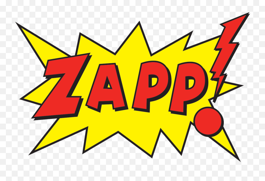 Comic Background Png - Zapp Comics Logo,Comic Png