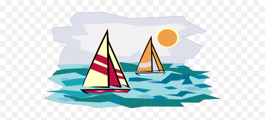 Two Sailboats In Sunset Png Svg Clip Art For Web - Download Sailboat Clip Art,Sunset Png