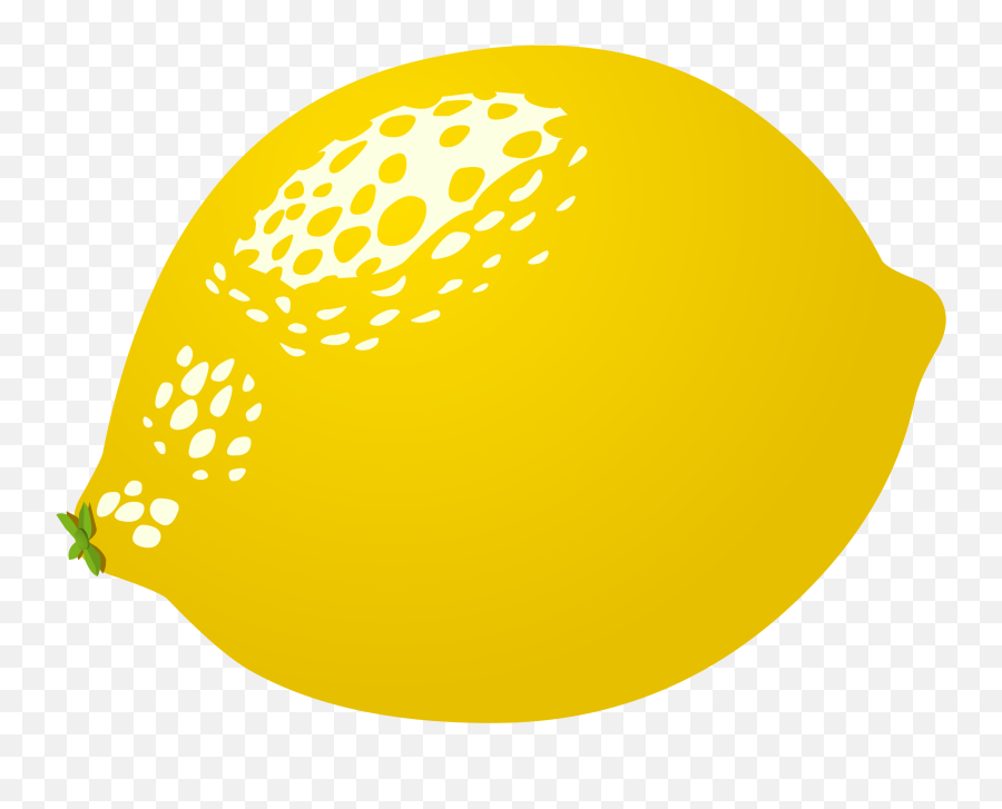 Lemon Clipart Transparent - Cartoon Lemon Png,Lemon Transparent Background