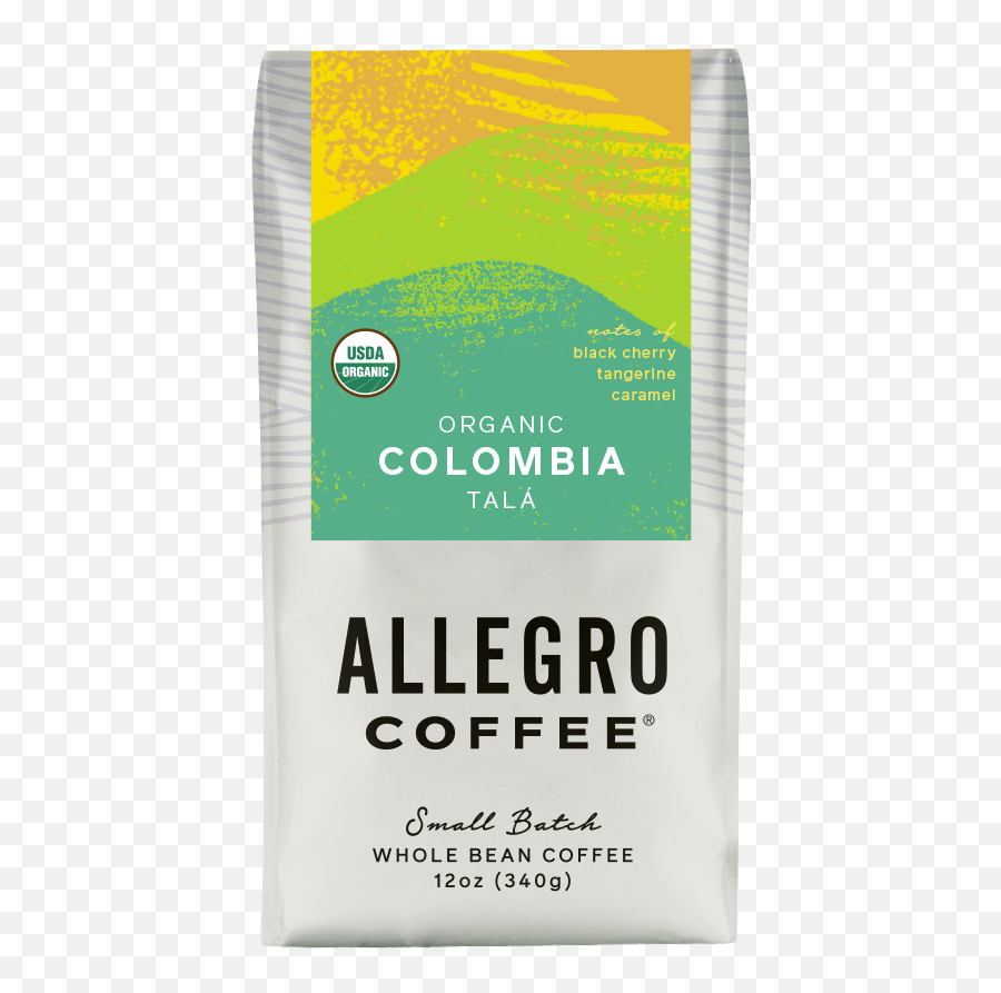 Organic Colombia Talá - Allegro Coffee Packet Png,Colombia Png