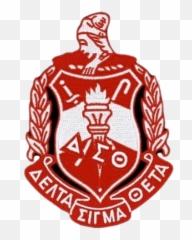 Dst Patch - Delta Crest 5 Delta Sigma Theta Patch Red Delta Patch Sorority Symbols And Name Sorority Ironon Patches Iron On Delta Sigma Delta Sigma Theta Logo Png,Delta Sigma Theta Png