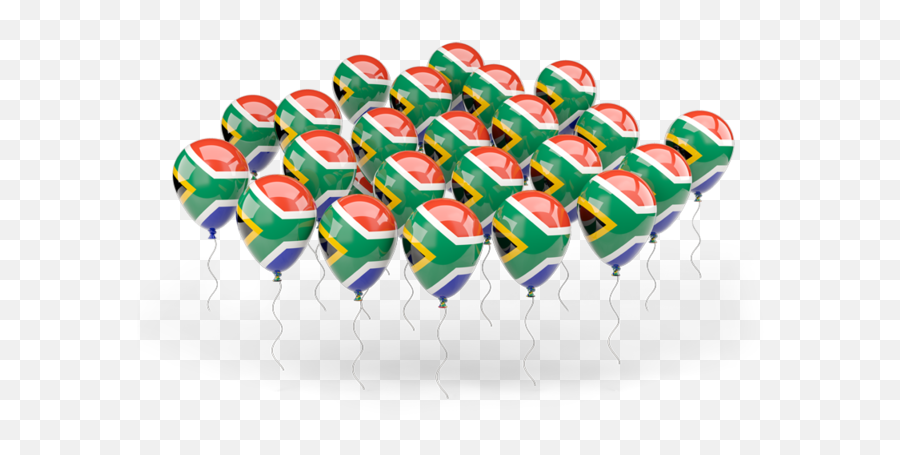 Illustration Of Flag South Africa - South Africa Flag Party Supply Png,South Africa Png