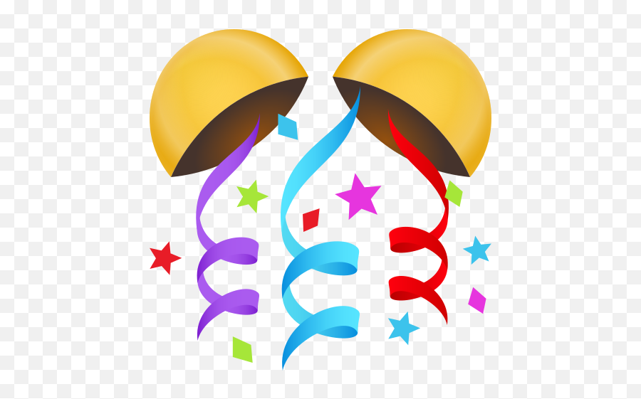 Emoji Confetti Ball Cut And Paste Party Wprock - Emoji Konfetti Png,Party Emoji Transparent