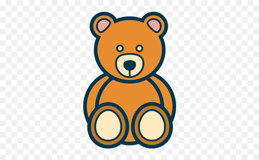 Teddy Bear Free Icon Of Babies - Icone De Urso Png,Bear Face Icon