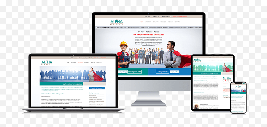 Staffing Agency Website Design Png Alpha Client Icon